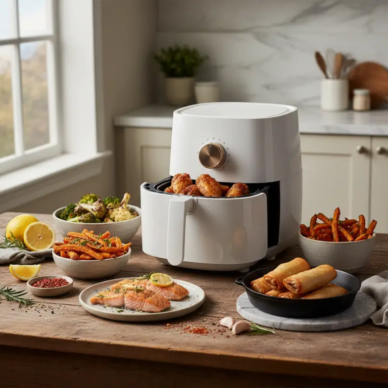 Ilustração editorial: 5 Best Air Fryer Recipes for Low-Carb Success in 20 Minutes