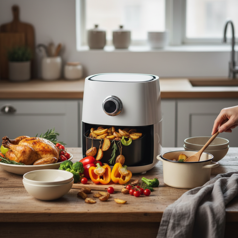 Ilustração editorial: 5 Best One Pot Air Fryer Recipes for Low-Carb Success