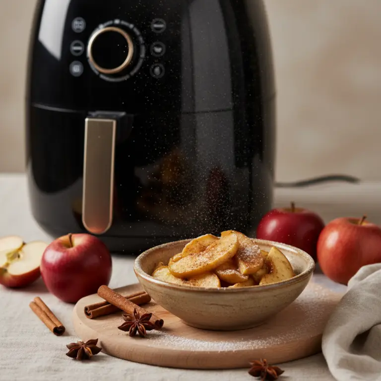 Ilustração editorial: Air Fryer Apple: 3 Ways to Get Perfect Caramelization
