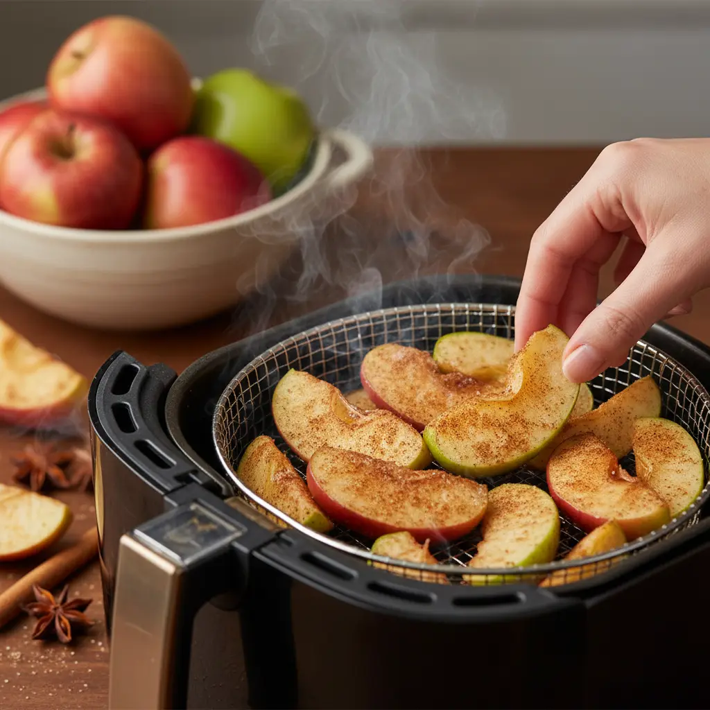 Air Fryer Apple: 3 Ways to Get Perfect Caramelization — detail