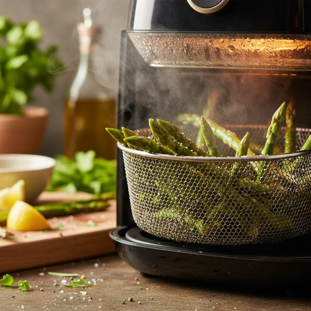 Air Fryer Asparagus: The 12-Minute Crispy Method — detail