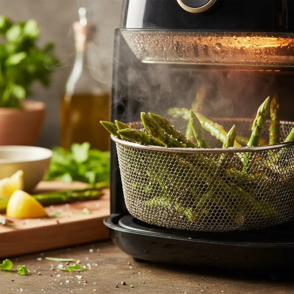 Air Fryer Asparagus: The 12-Minute Crispy Method — detail