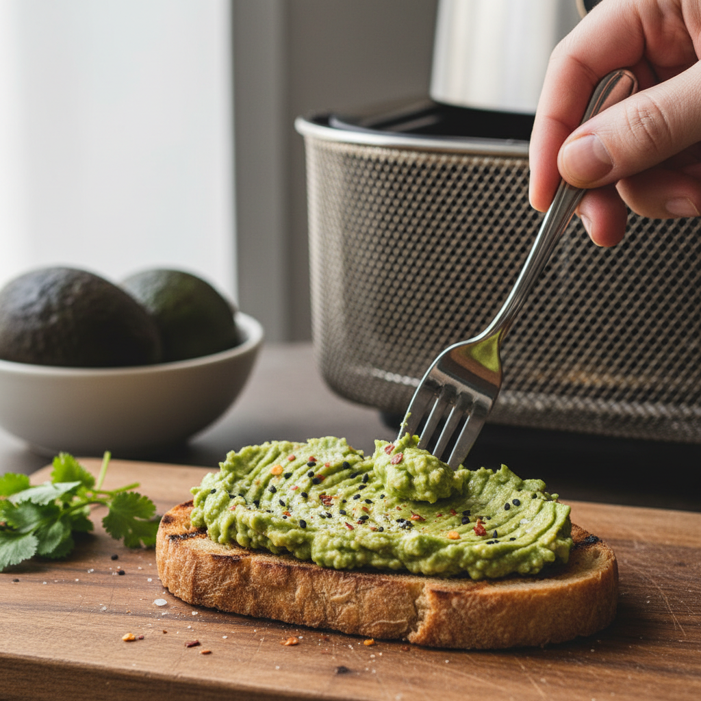 Air Fryer Avocado Toast: 3 Tips for Perfect Crunch — detail