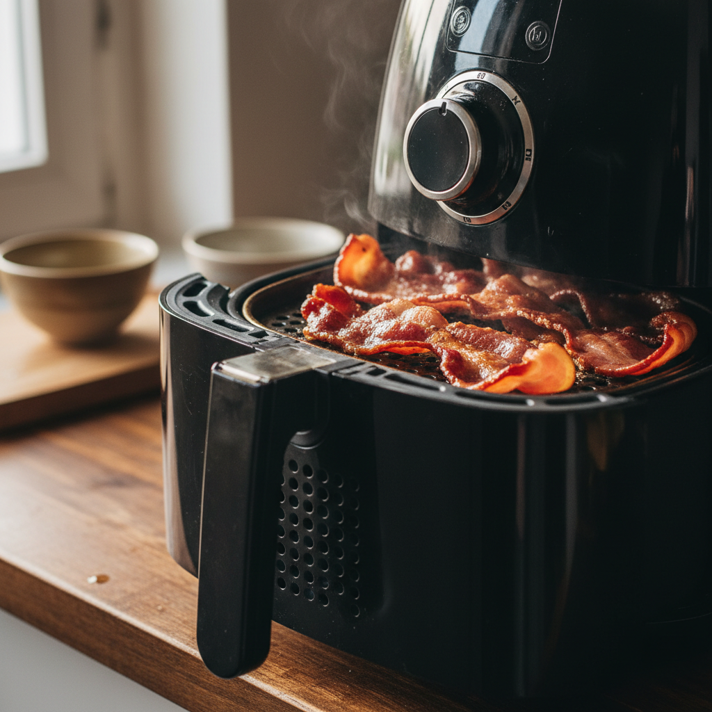 Air Fryer Bacon: The 12-Minute Guide to Perfectly Crispy Strips — detail