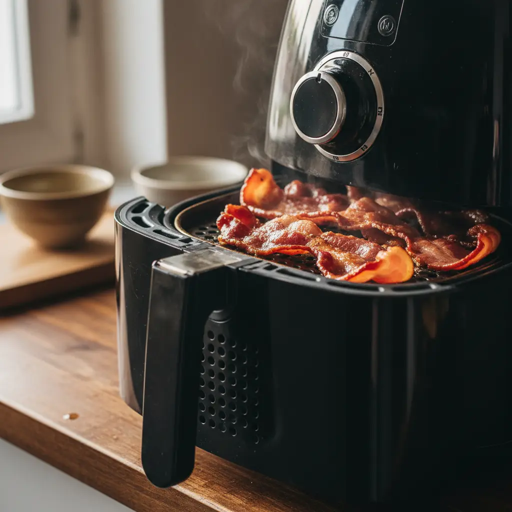 Air Fryer Bacon: The 12-Minute Guide to Perfectly Crispy Strips — detail