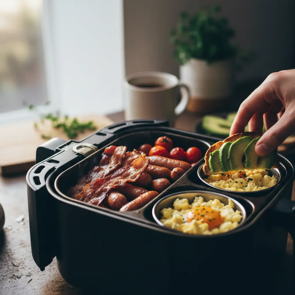 Air Fryer Breakfast: 5 Low-Carb Recipes Ready in 12 Minutes — detail