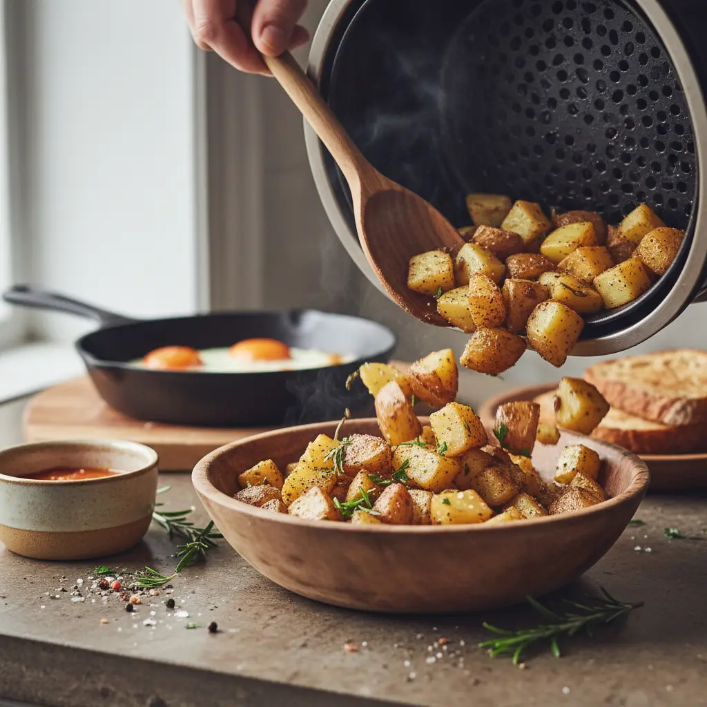 Air Fryer Breakfast Potatoes: 3 Rules for Crispy Success — detail