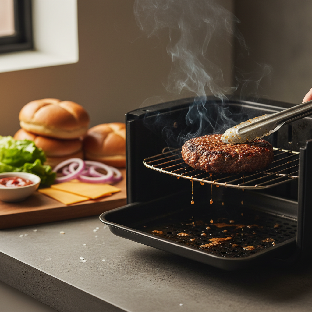 Air Fryer Burgers: The 12-Minute Low-Carb Recipe — detail