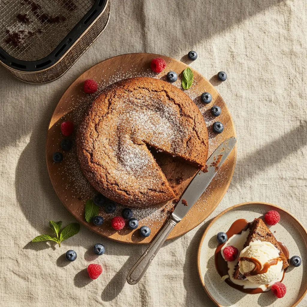 Air Fryer Cake: 3 Easy Steps to a Perfect Low-Carb Dessert — result