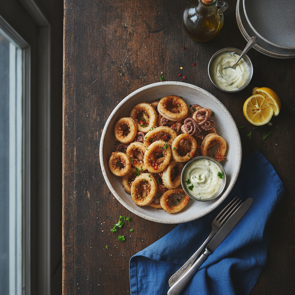 Air Fryer Calamari: 3 Steps to Crispy Low-Carb Perfection — result