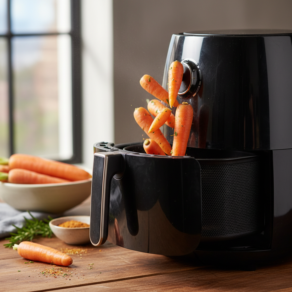 Air Fryer Carrots: 12-Minute Recipe for Perfect Crispy Bites — detail