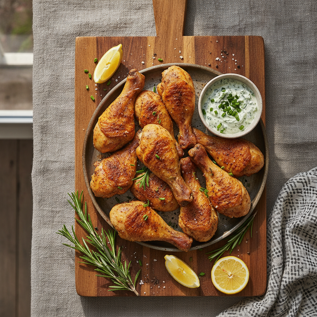 Air Fryer Chicken Drumsticks: The 25-Minute Crispy Method — result