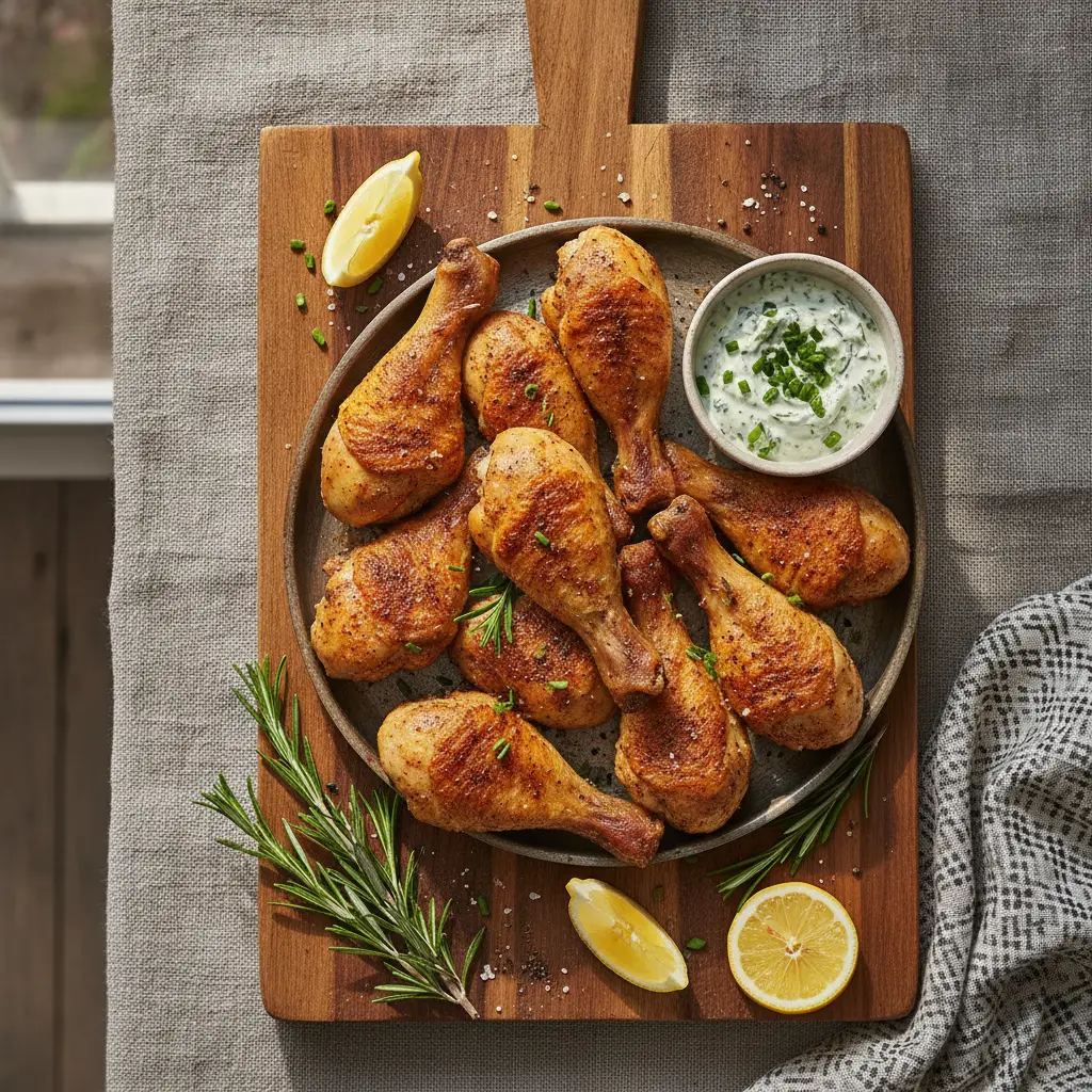 Air Fryer Chicken Drumsticks: The 25-Minute Crispy Method — result