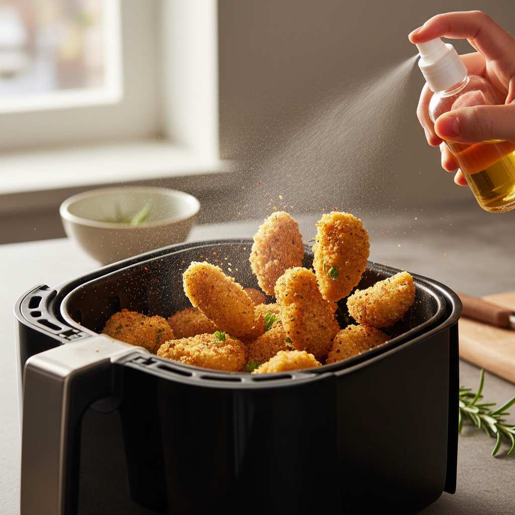 Air Fryer Chicken Nuggets: 12-Minute Low-Carb Recipe — detail