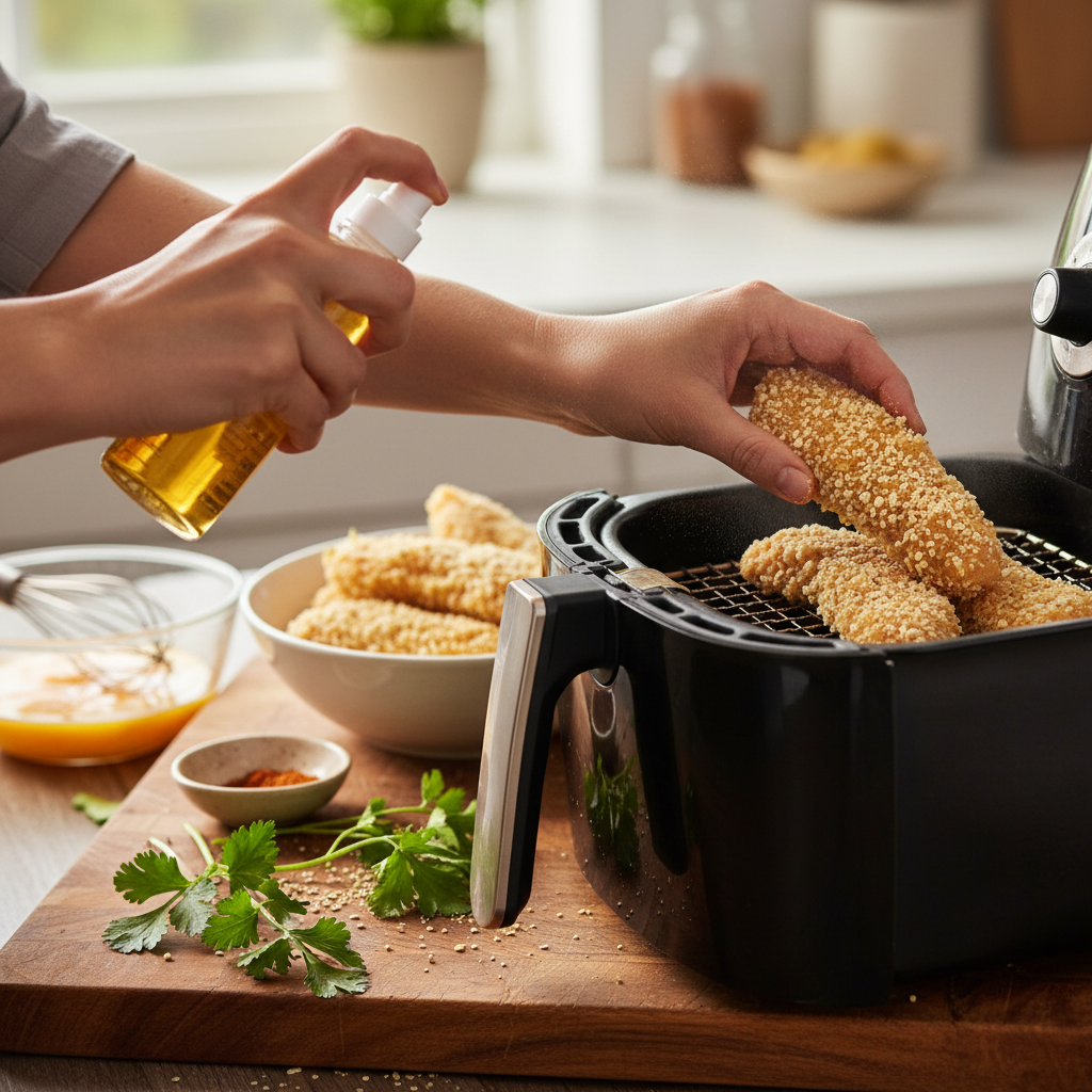 Air Fryer Chicken Tenders: The 12-Minute Low-Carb Guide — detail