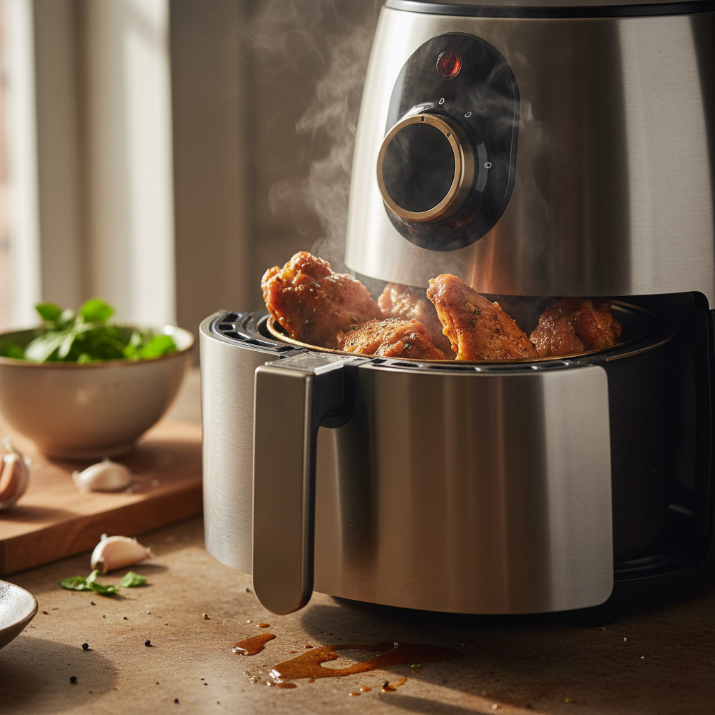 Air Fryer Chicken Wings: My 3-Step Method for Perfect Crunch — detail