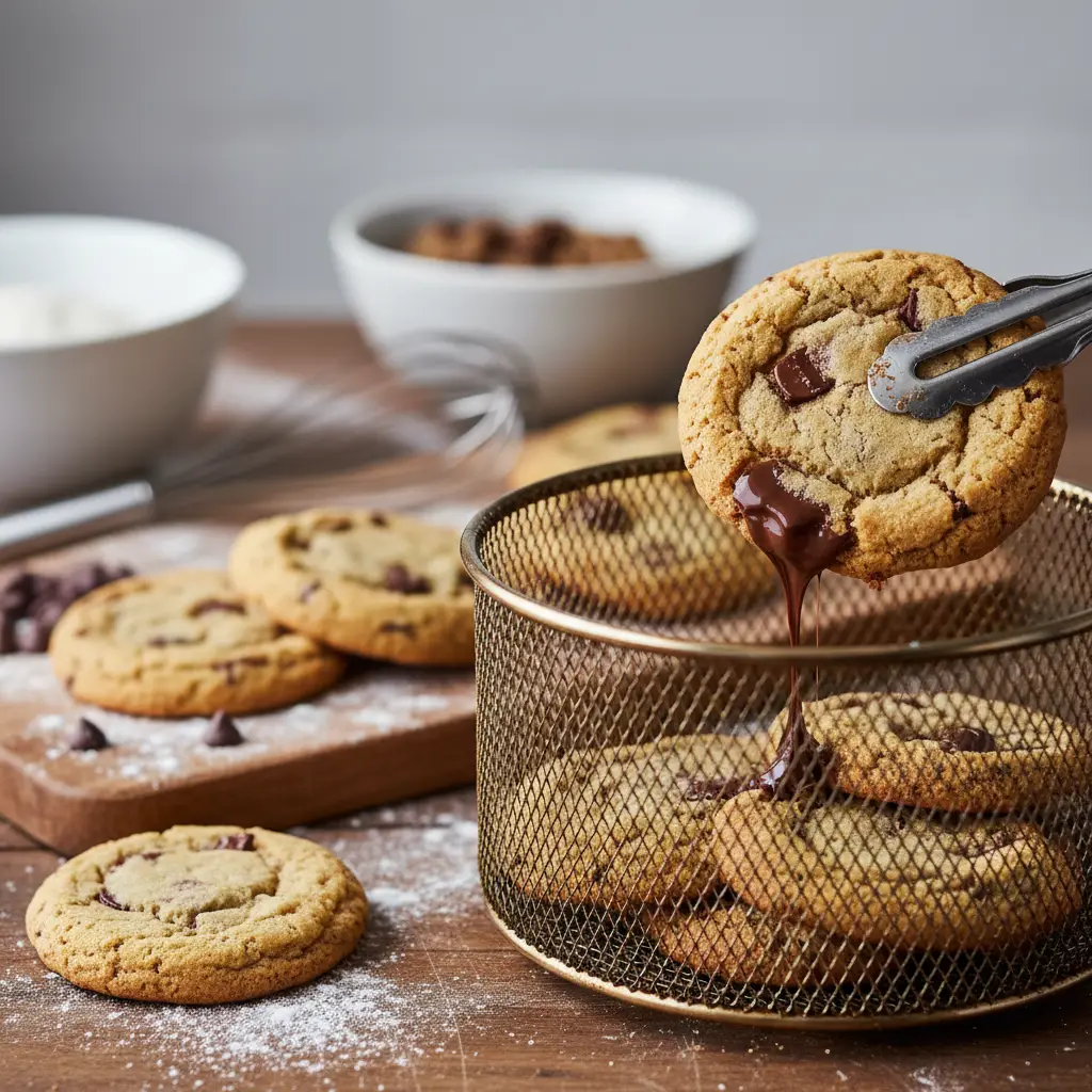 Air Fryer Chocolate Chip Cookies: 12-Minute Low-Carb Recipe — detail