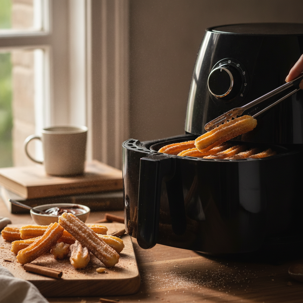 Air Fryer Churros: 12-Minute Low-Carb Recipe Success — detail