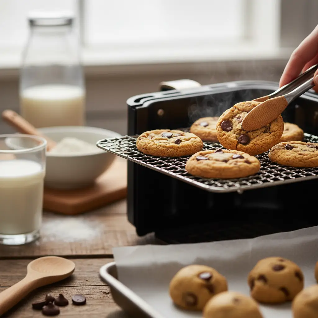 Air Fryer Cookies: 3 Steps to Perfect Low-Carb Treats — detail