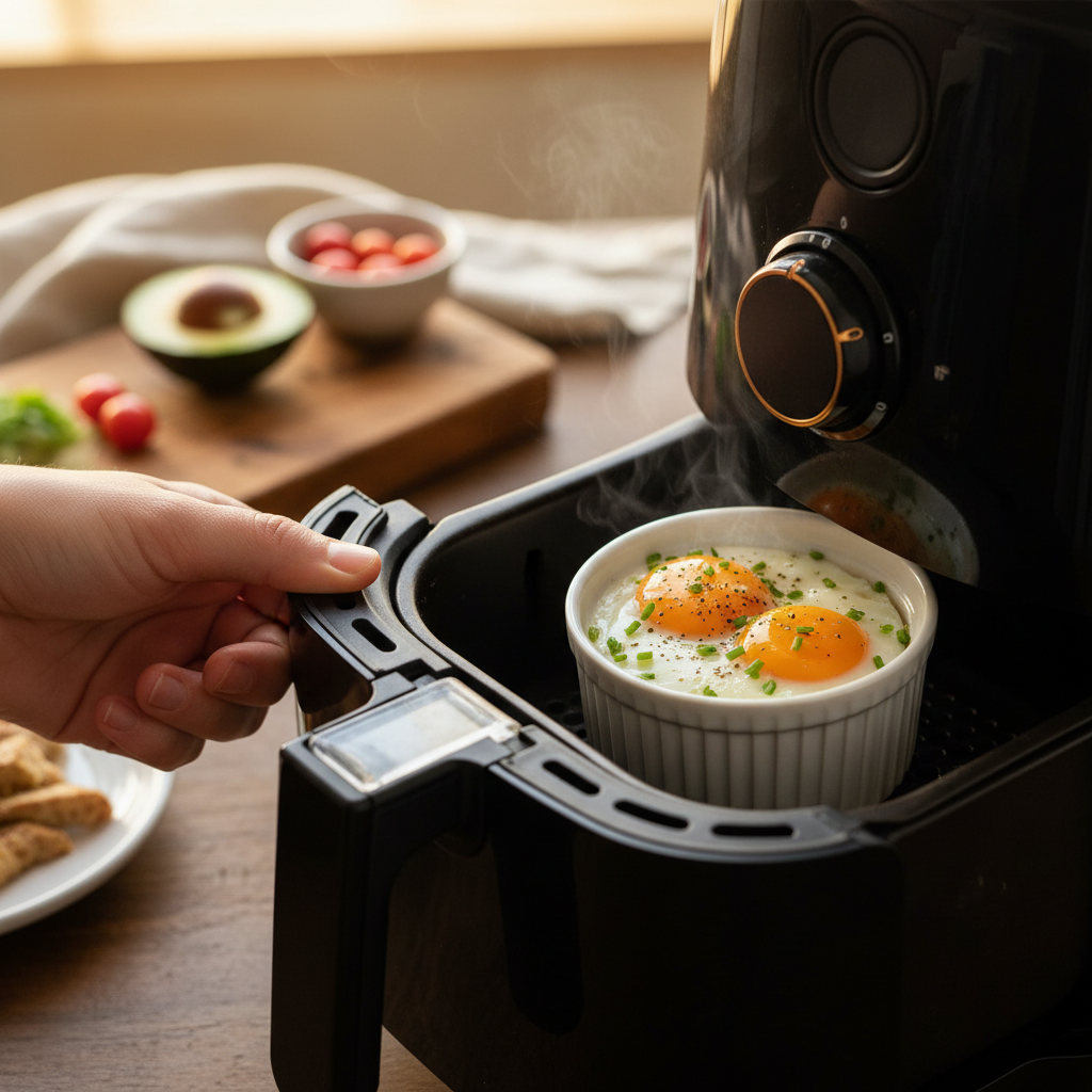 Air Fryer Eggs: The 12-Minute Method for Perfect Results — detail