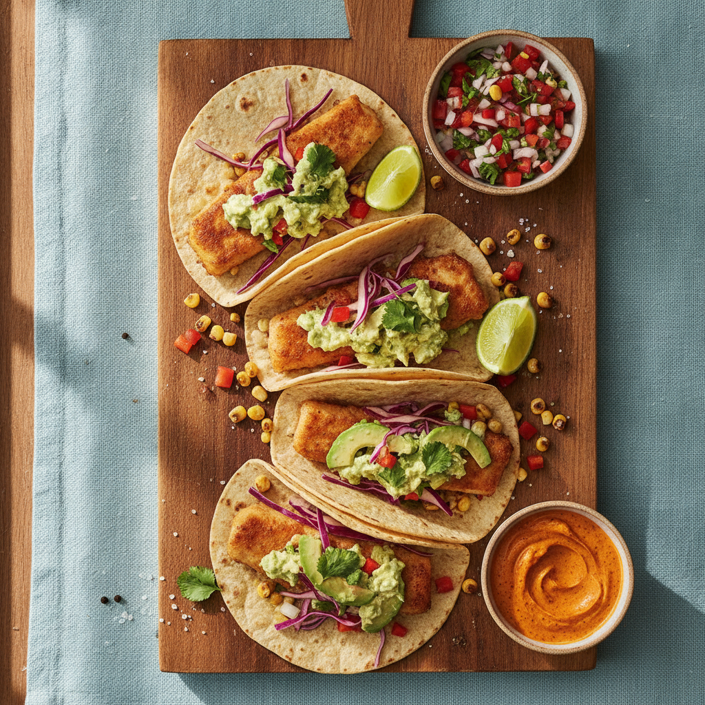 Air Fryer Fish Tacos: 12-Minute Crispy Low-Carb Meal — result