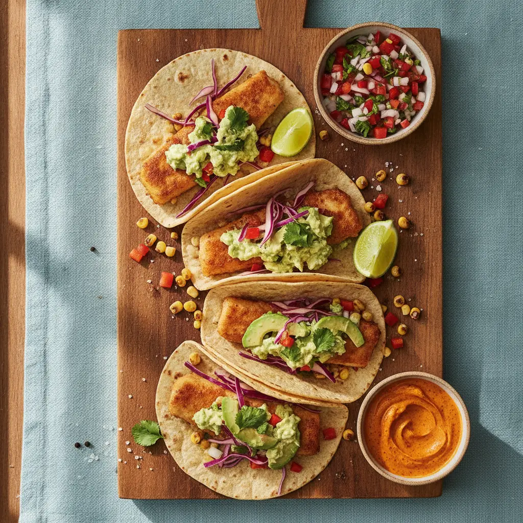 Air Fryer Fish Tacos: 12-Minute Crispy Low-Carb Meal — result
