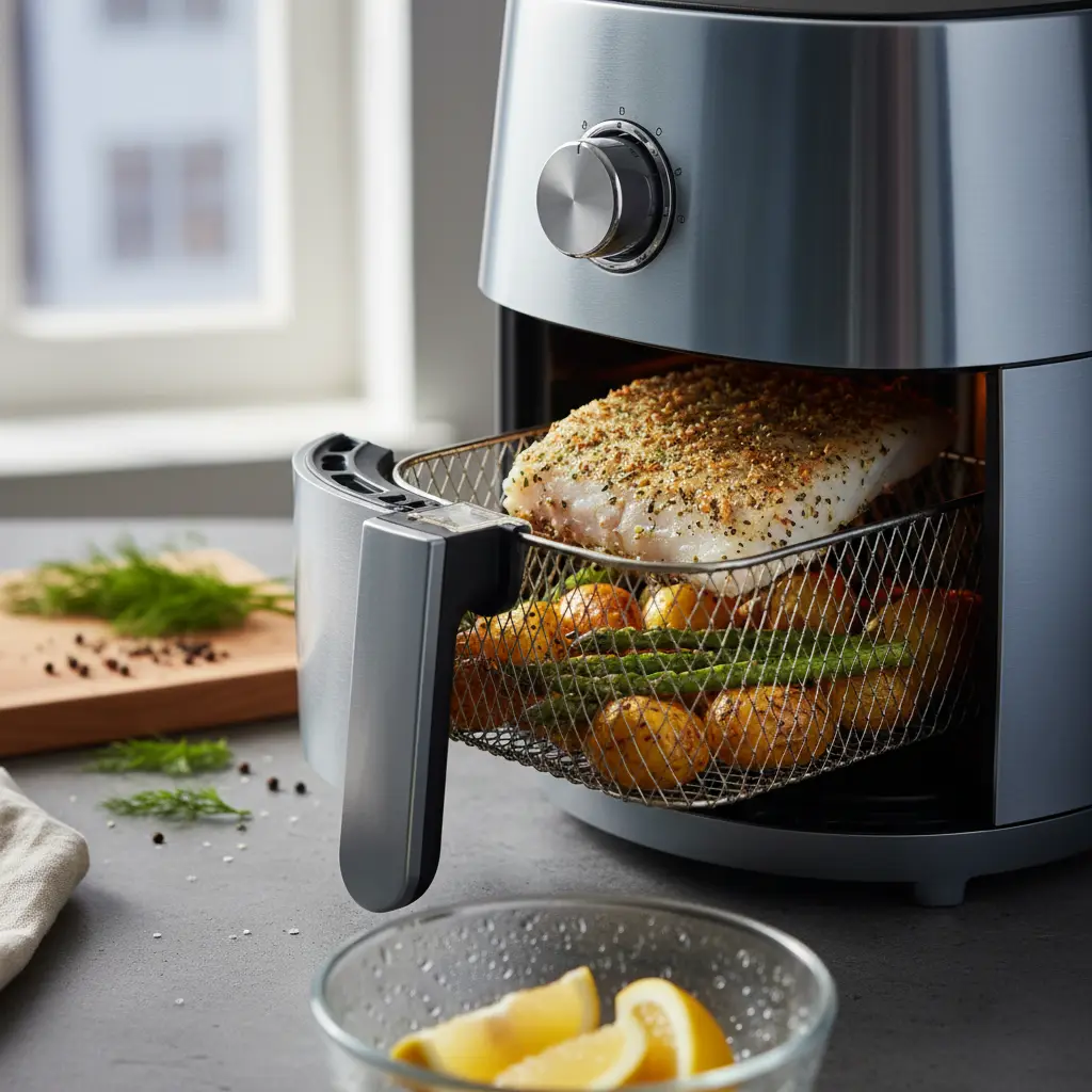 Air Fryer Fish: The 12-Minute Low-Carb Success Guide — detail