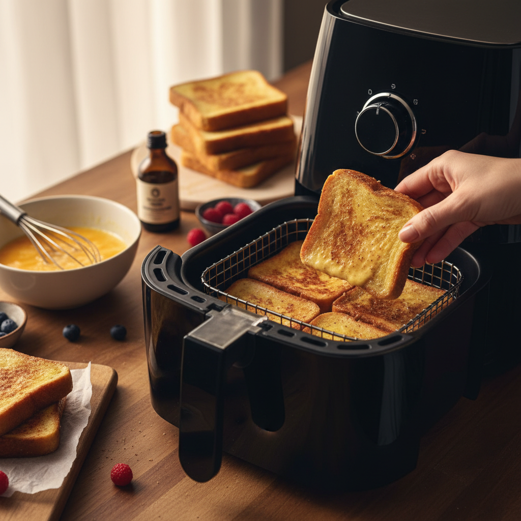 Air Fryer French Toast: 12-Minute Low-Carb Recipe — detail
