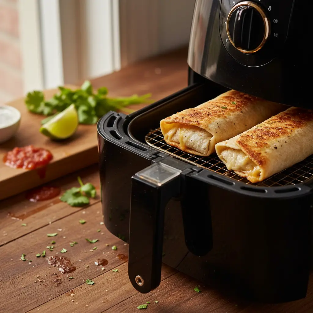 Air Fryer Frozen Burritos: 3 Tips for Perfect Texture — detail
