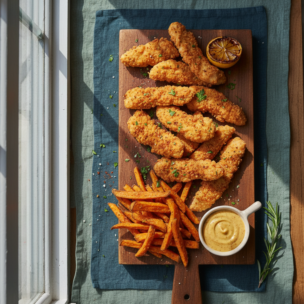 Air Fryer Frozen Chicken Tenders: The 12-Minute Crisp Method — result