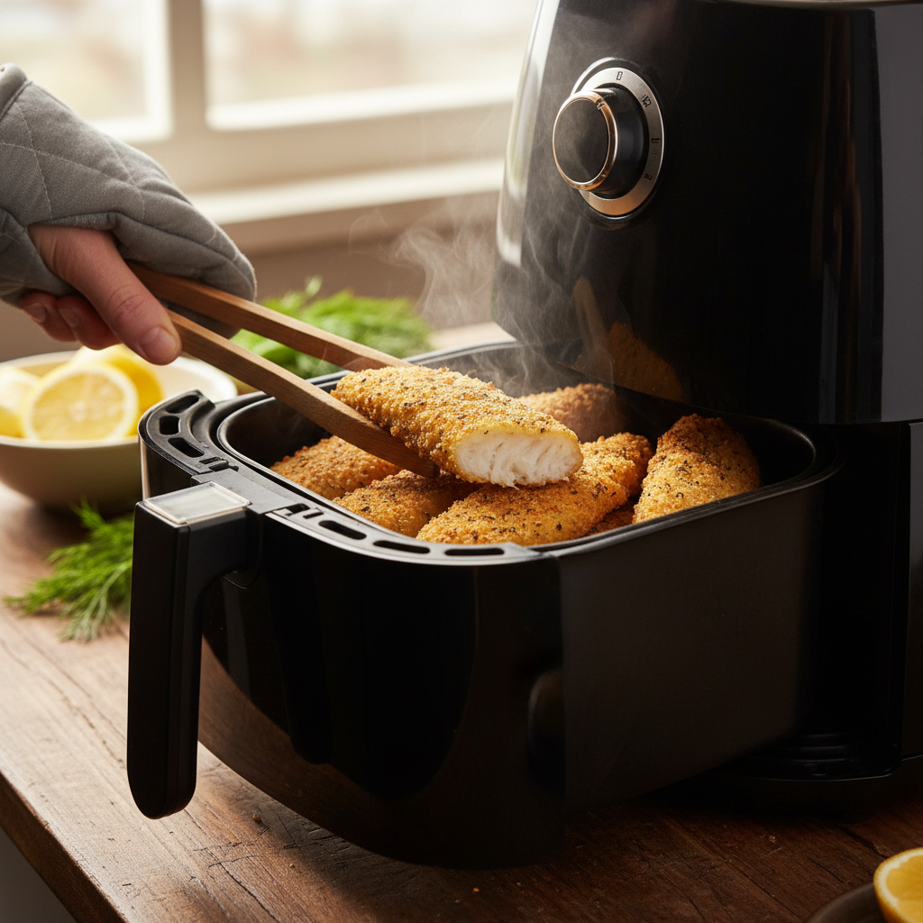 Air Fryer Frozen Fish Fillets: The 12-Minute Crispy Method — detail