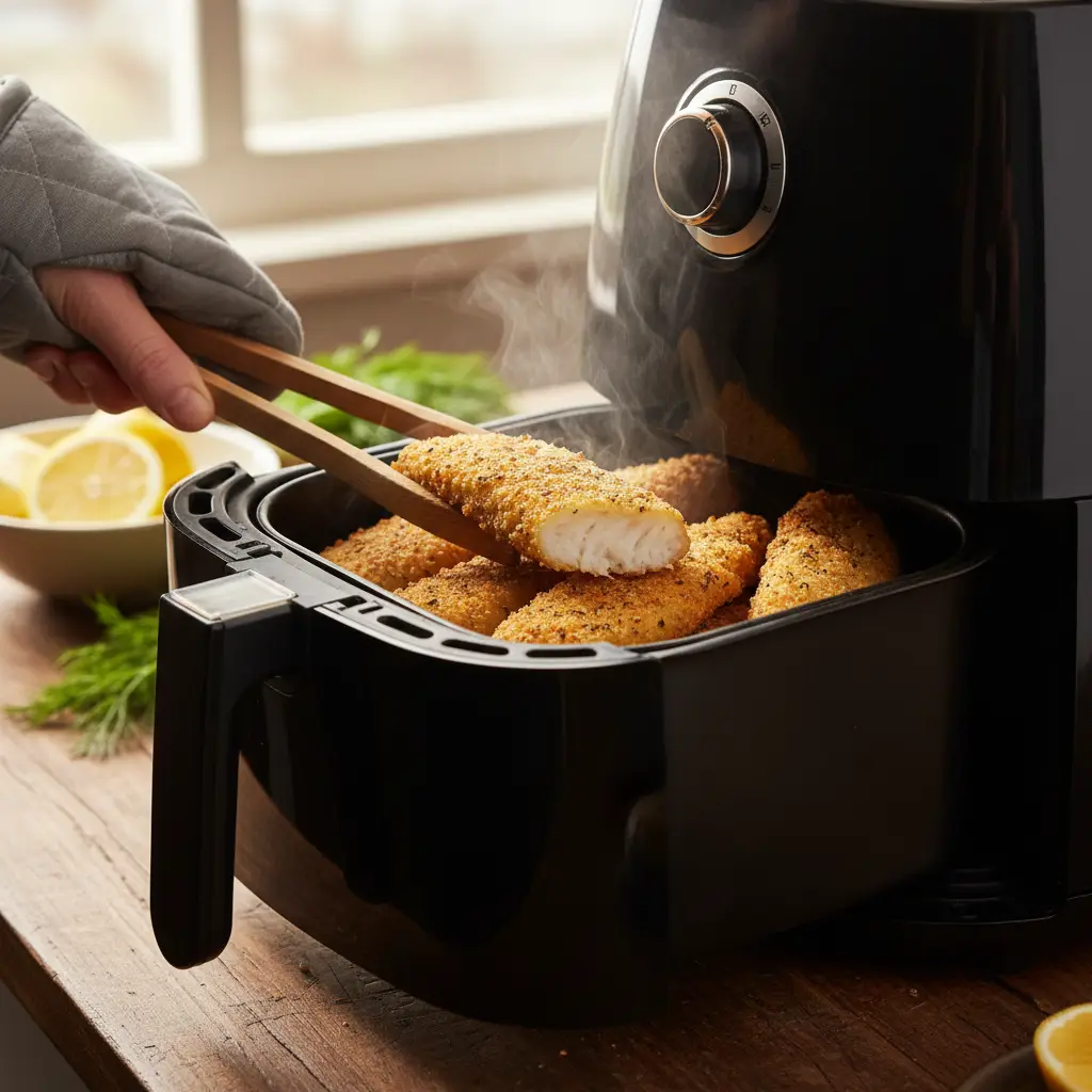 Air Fryer Frozen Fish Fillets: The 12-Minute Crispy Method — detail