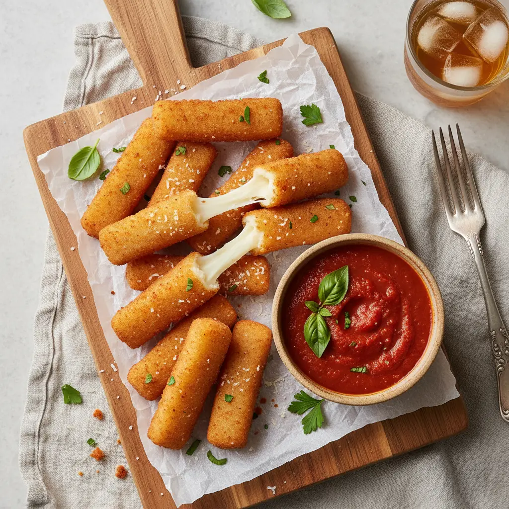 Air Fryer Frozen Mozzarella Sticks: 3 Secrets to Perfect Melt — result