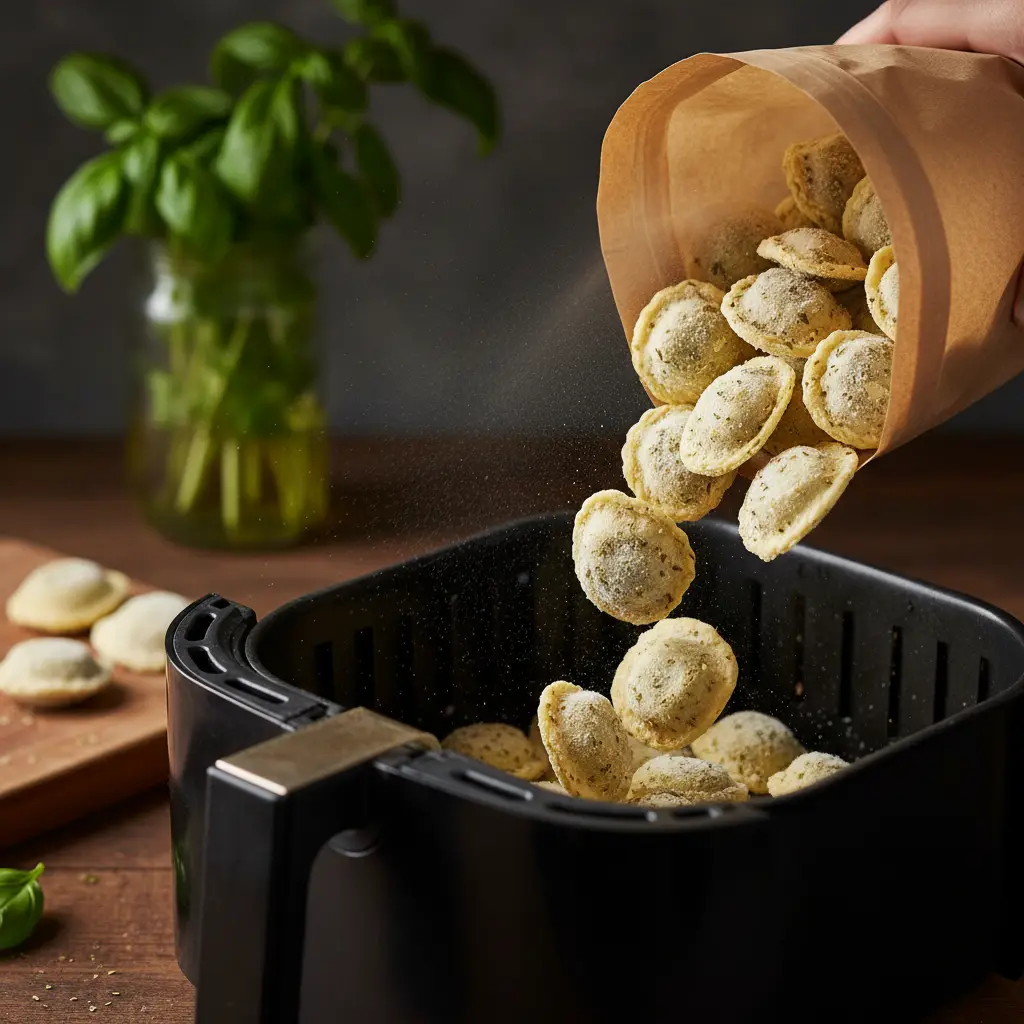 Air Fryer Frozen Ravioli: The 12-Minute Crispy Method — detail