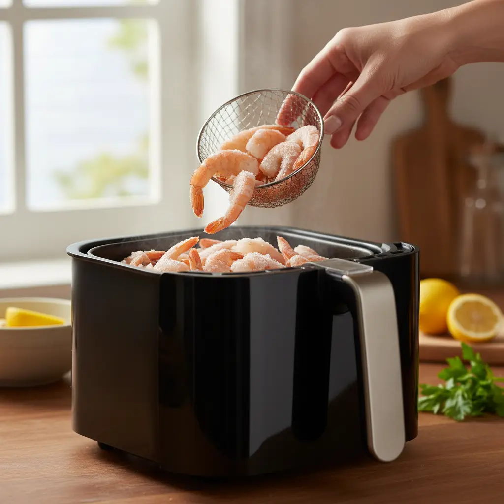 Air Fryer Frozen Shrimp: 3 Simple Steps to Perfect Seafood — detail