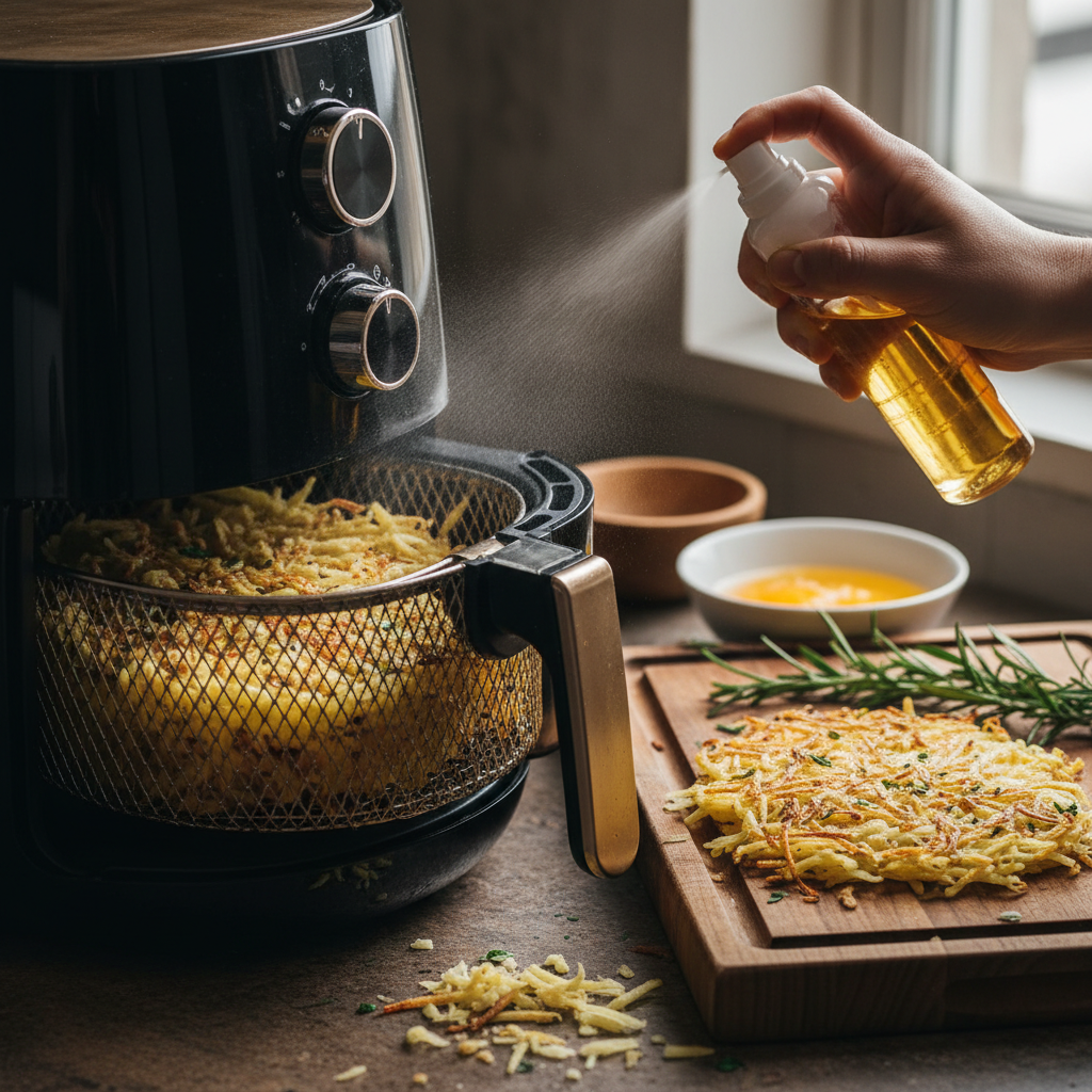 Air Fryer Hash Browns: The 12-Minute Ultimate Crisp Method — detail