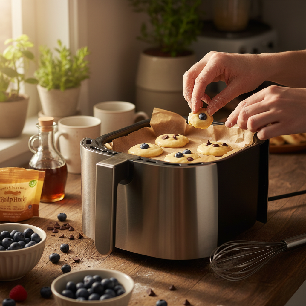 Air Fryer Pancakes: The 12-Minute Low-Carb Breakfast Hack — detail