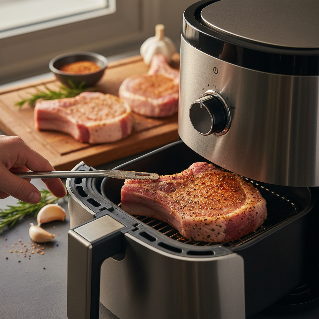 Air Fryer Pork Chops: The 12-Minute Method for Juicy Results — detail