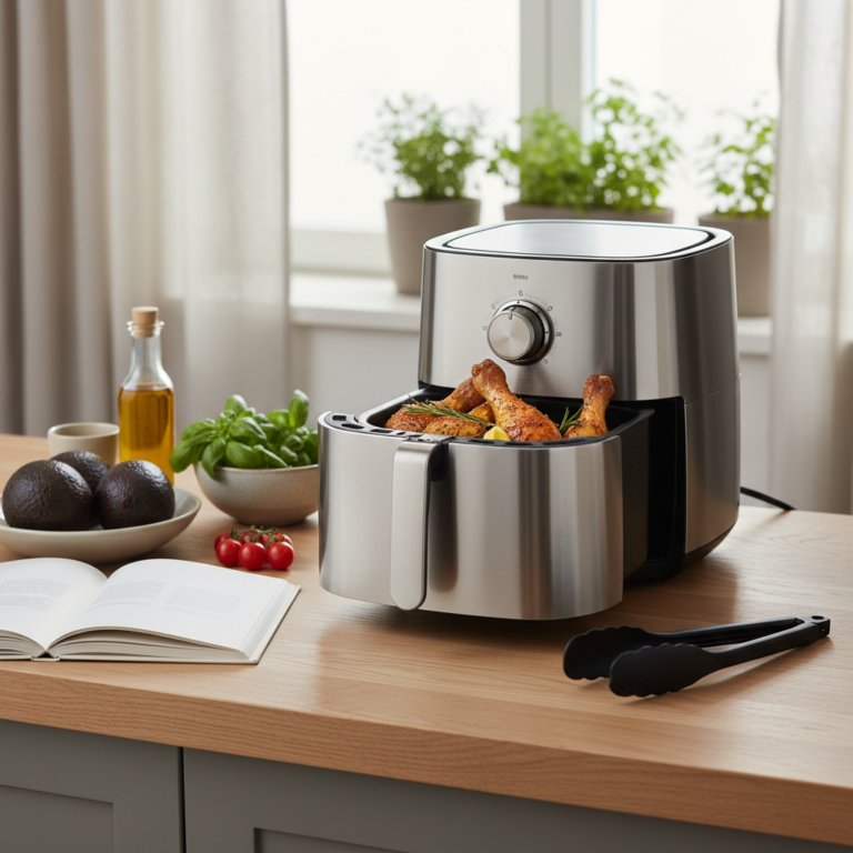 Ilustração editorial: Air Fryer Recipes With Few Ingredients: 3 Easy Low-Carb Meals
