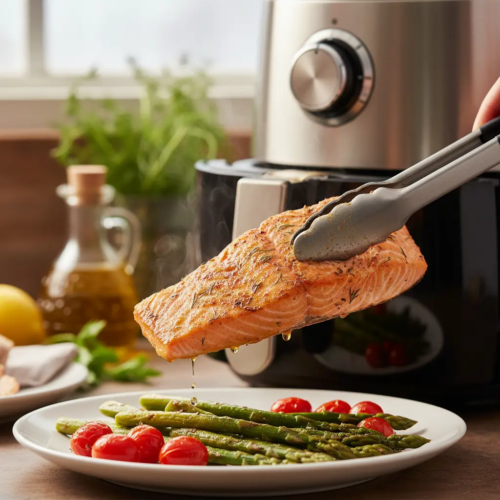 Air Fryer Salmon: The 12-Minute Method for Perfect Results — detail