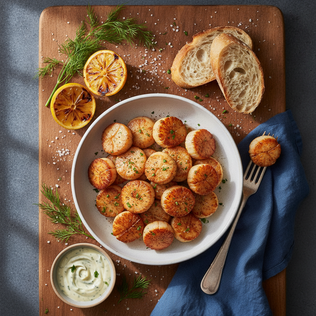 Air Fryer Scallops: 3 Steps to Perfect 400°F Results — result