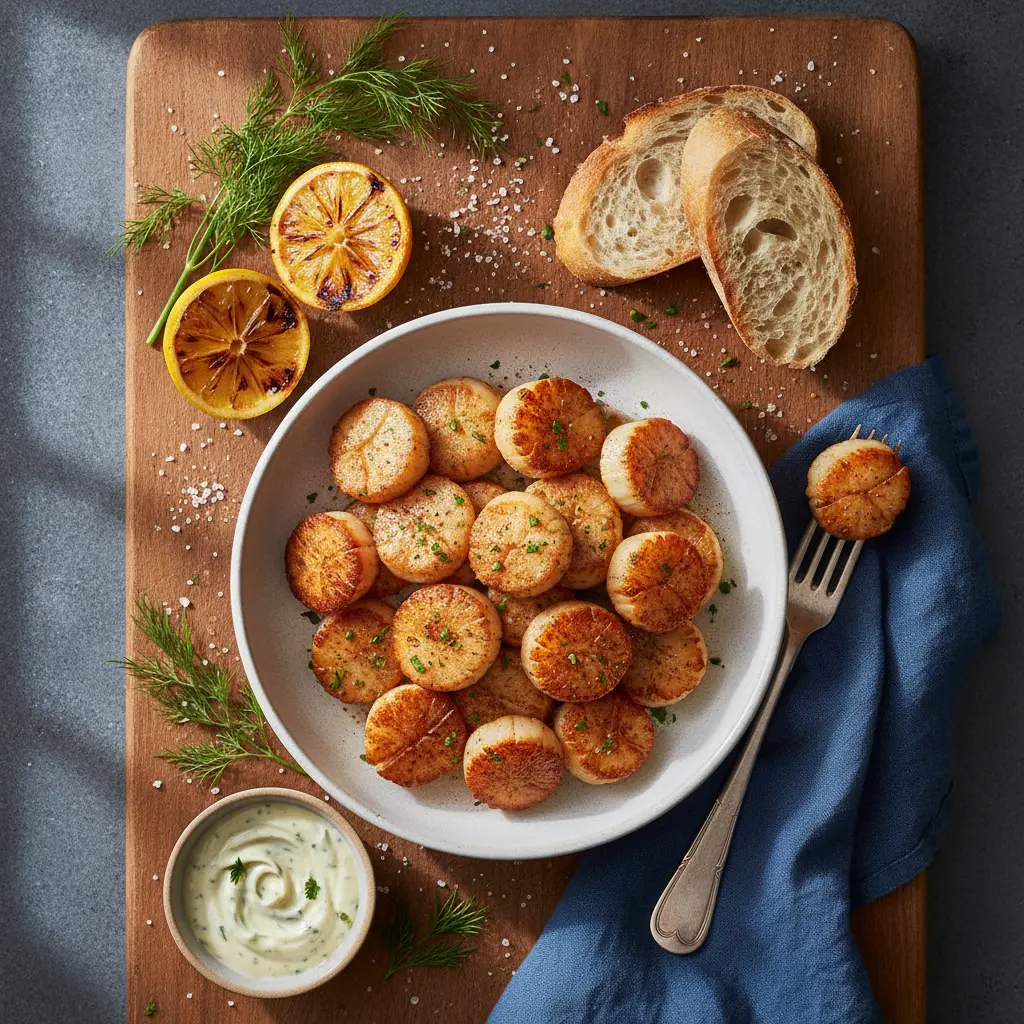 Air Fryer Scallops: 3 Steps to Perfect 400°F Results — result