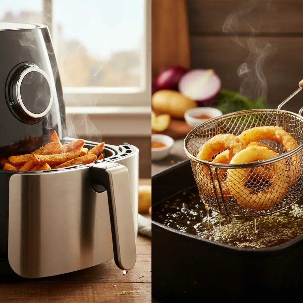 Air Fryer vs Deep Fryer: 5 Secrets for Crispy Low-Carb Meals — detail