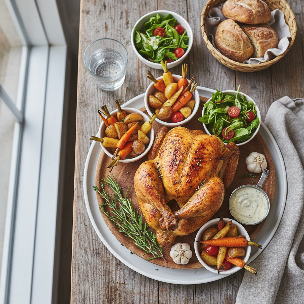 Air Fryer Whole Chicken: The 3-Step Crisp Method — result