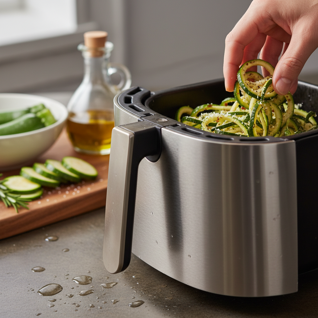 Air Fryer Zucchini: The 12-Minute Crisp Guide — detail