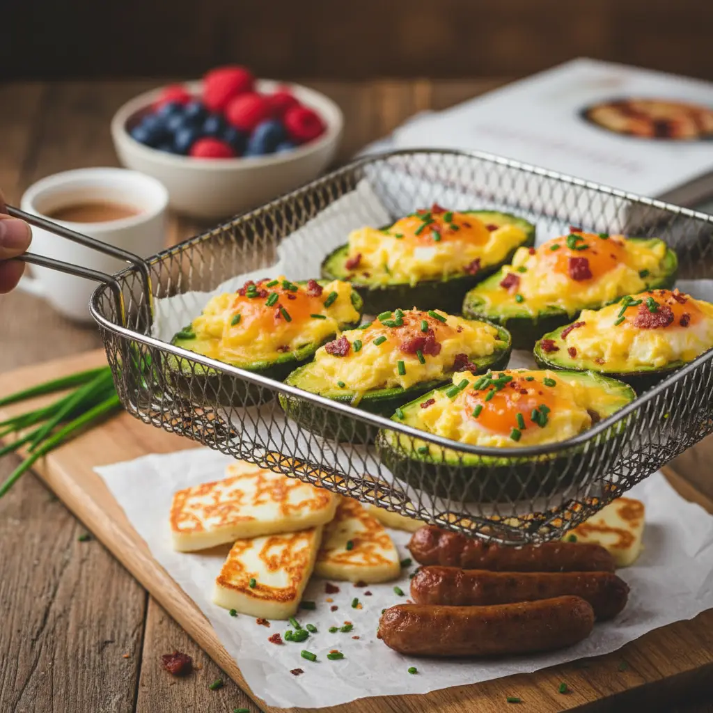 Keto Air Fryer Breakfast: 5 Simple High-Protein Recipes — detail