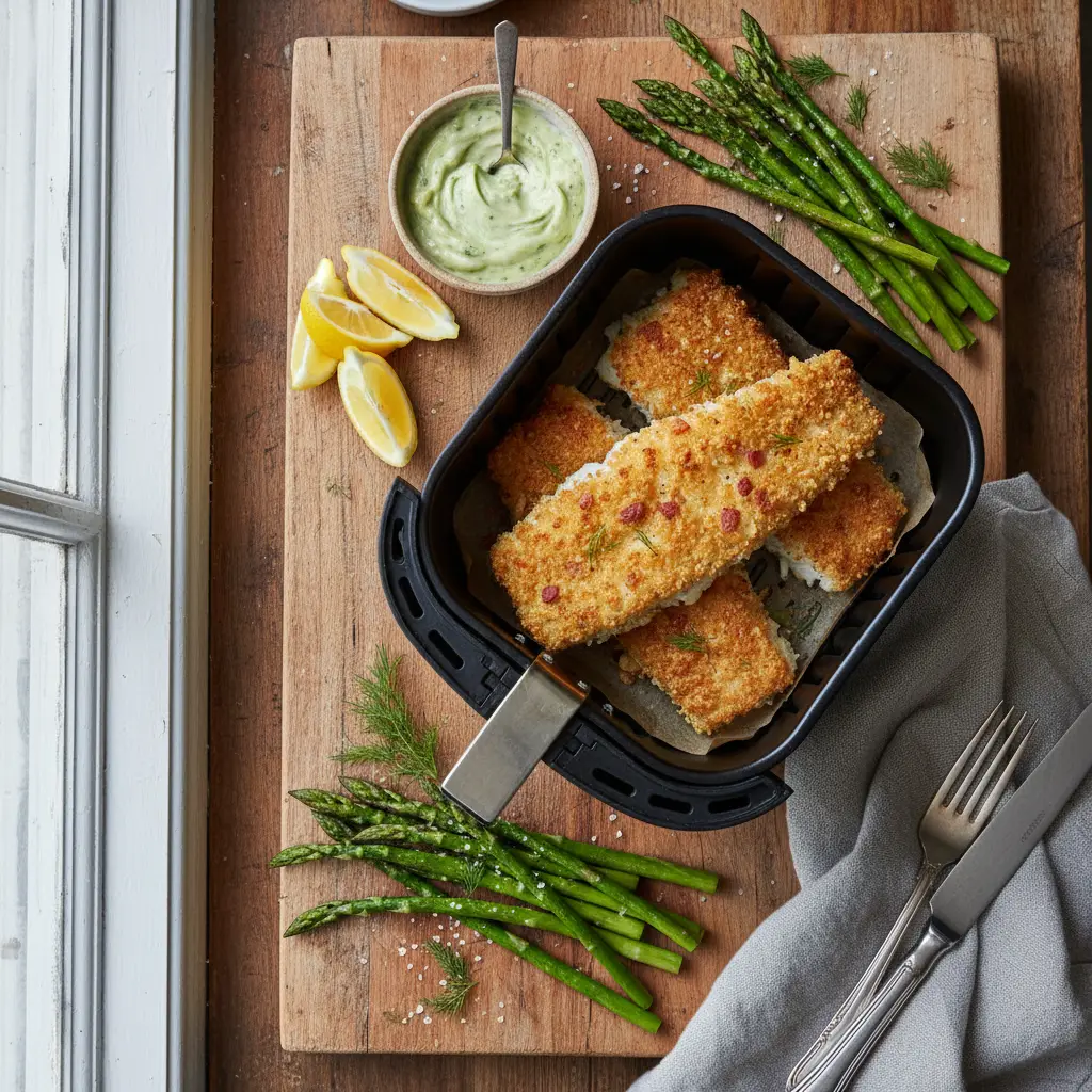 Keto Air Fryer Fish: 3 Steps to Perfect Crispy Fillets — result
