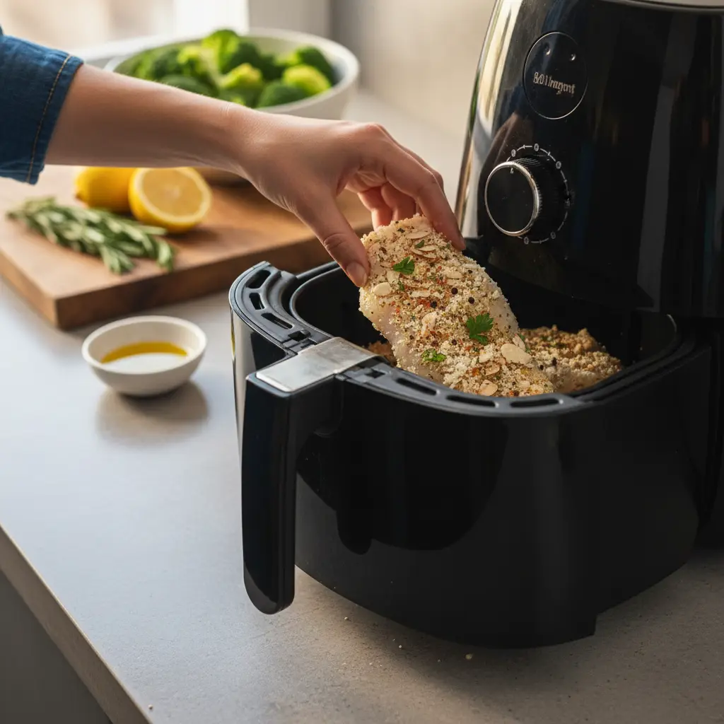 Keto Air Fryer Fish: 3 Steps to Perfect Crispy Fillets — detail