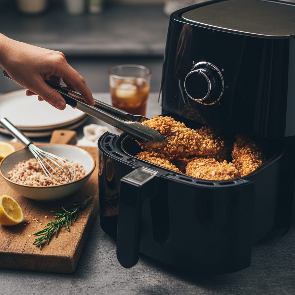 Keto Fried Chicken Air Fryer: 3 Steps to Perfect Crunch — detail