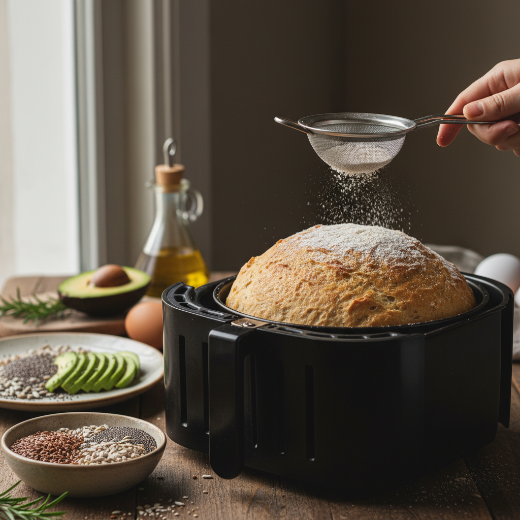 Low Carb Air Fryer Bread: A 12-Minute Golden Crust Guide — detail